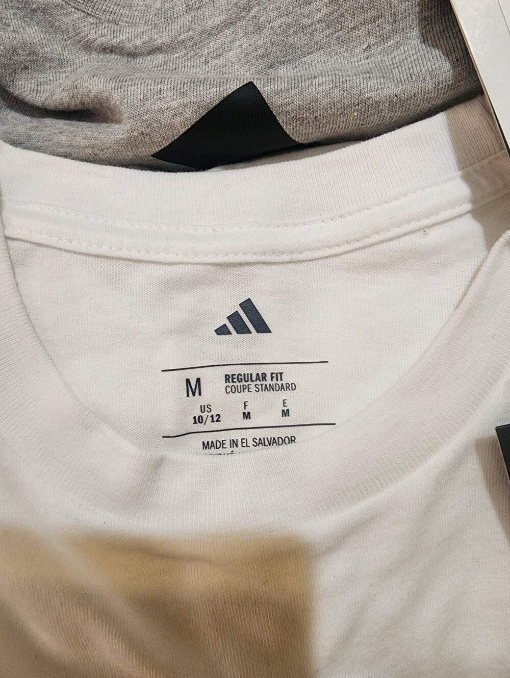 Boys Adidas T-Shirt Lot Size M 10-12/11-12Y Athletic Tees 3-Pack NWT & like New - Picture 3 of 4